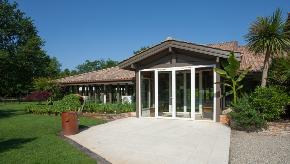 Hotel La Ferme D'En Chon 비스카로세 외부 사진